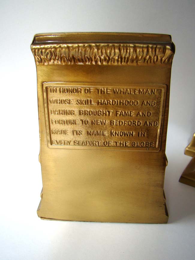 New Bedford Whaler bookends circa 1960 by P M Craftsmen — image 2